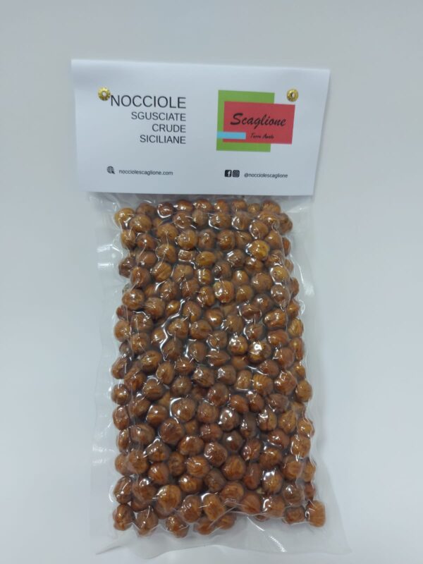 Nocciole Siciliane sgusciate crude