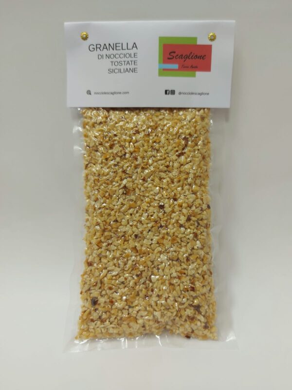 Granella di nocciole tostate Siciliane